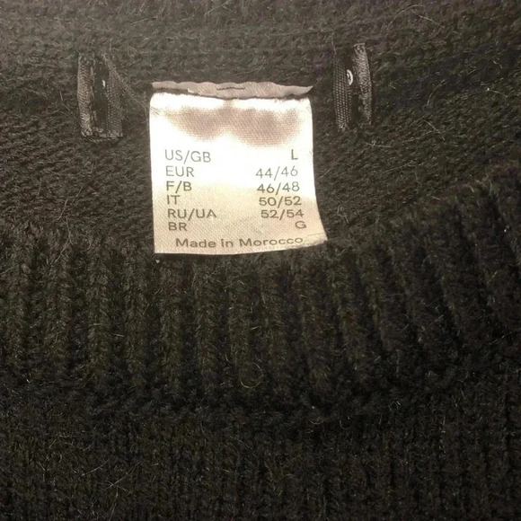 Black Sweater Dress - Picture 8 of 14